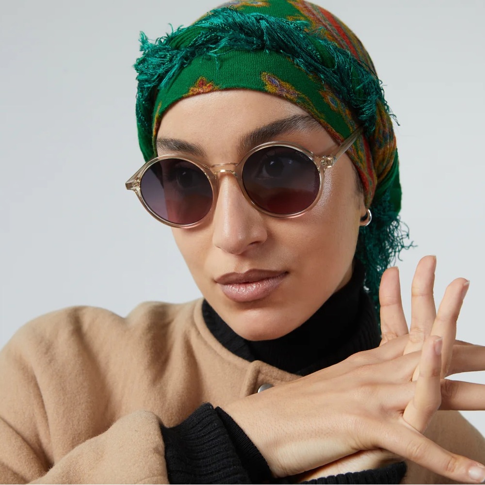 KOMONO JANIS SUNGLASSES, in Blush